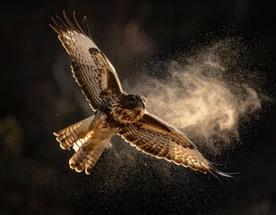 Majesty in Flight　hawk