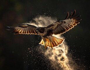 Majesty in Flight　hawk