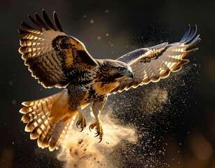 Majesty in Flight　hawk