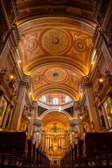 Obraz premium inside of the temple of guadalupe in zacatecas