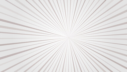 Obraz premium Beige Sunburst Rays Background with Radial Lines and Copy Space