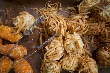 Crispy Fried Shrimp, a delicious homemade simple traditional Indonesian food