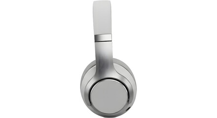 Sleek and contemporary silver wireless headphones designed for premium sound quality and ultimate comfort during extended listening sessions, ideal for daily use and immersive audio experiences