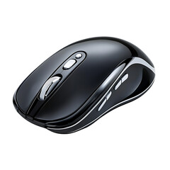 Modern wireless computer mouse with sleek design