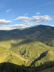 landscape with mountains