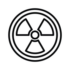Hazard nuclear icon
