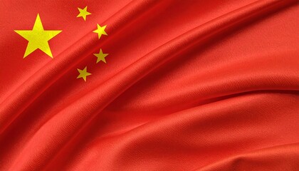 Flag of China with red field and five yellow stars symbolizing unity under leadership