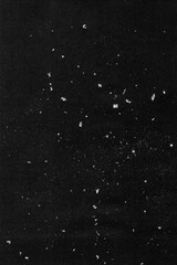Obraz premium Scattered White Dust Particles Grunge Overlay Texture