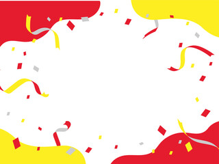 アニーバーサリー背景イラスト