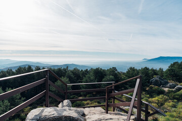 Scenic Overlook in Sierra de Guadarrama