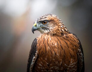 Majesty in Flight　hawk