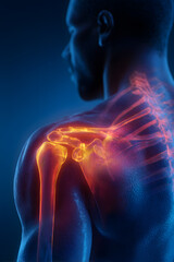 human shoulder x ray view
