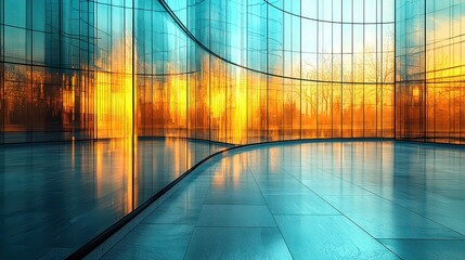 A sleek, futuristic digital rendering of an industrial facility, where towering metal structures intertwined with sleek glass and chrome, housed advanced machinery and a vast network of interconnected