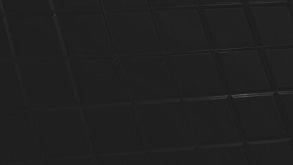Naklejka premium Subtle dark gray square grid pattern background texture, presenting an abstract, minimalist geometric surface for modern design and digital technology themes