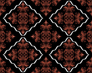 Abstract ethnic geometric pattern design for background or Wallpaper.