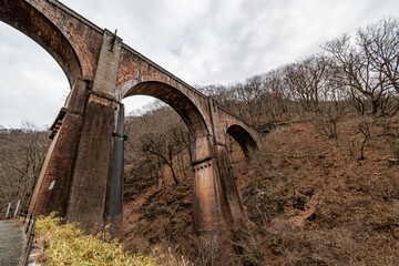 碓氷湖 めがね橋