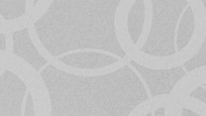 Abstract pattern of overlapping light gray circles on a textured light gray background, creating a subtle and elegant visual design