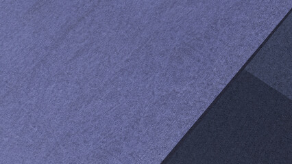 Abstract Geometric Background of Textured Paper Layers in Shades of Blue and Purple