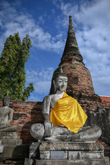 Fototapeta premium Ayutthaya, the former capital of Thailand.