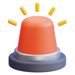 Fototapeta premium 3D Siren Alert