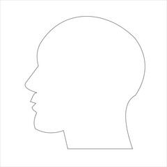 man head silhouette
