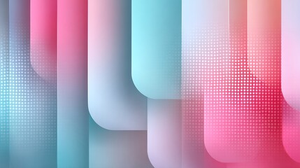 Radiant Red and Pink Halftone Composition – Immersive Visual for Generative AI Branding and Digital Wellness Campaigns