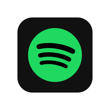 Spotify music App icon svg & png