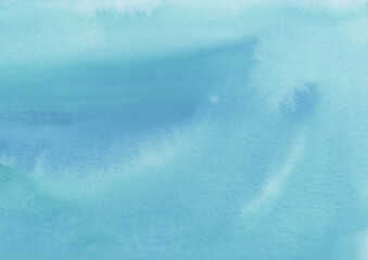 くすんだ水色の水彩背景素材