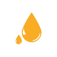 drop oil water liquid icon vector design template