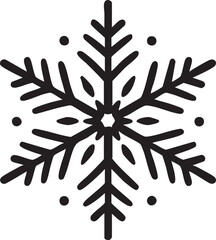 snowflake vector illustration