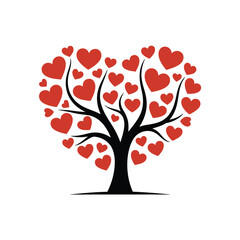 Obraz premium tree with heart