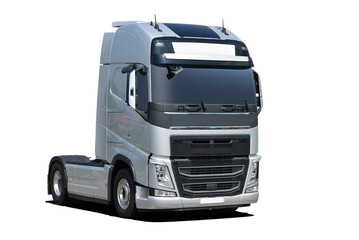 The front of the truck tractor