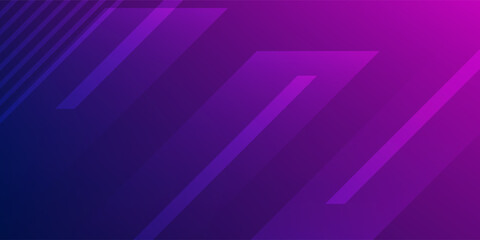Obraz premium Futuristic Abstract Purple and Blue Gradient Background with Diagonal Tech Lines