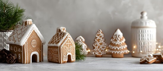 traditional Christmas gingerbread sweets