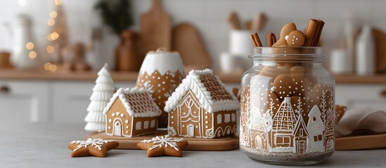 traditional Christmas gingerbread sweets