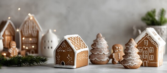 traditional Christmas gingerbread sweets