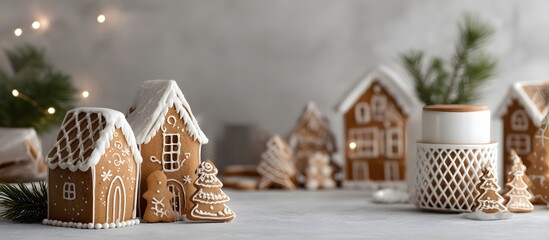 traditional Christmas gingerbread sweets