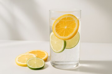 glass of fresh lemonade