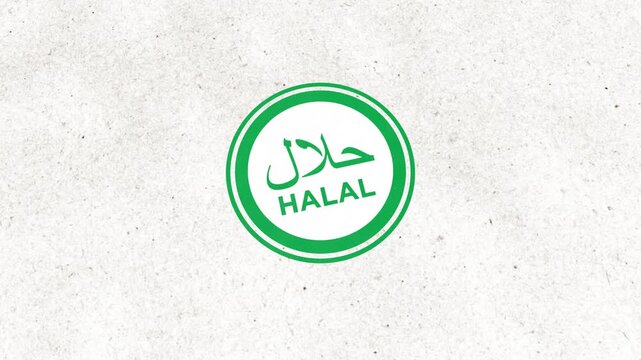 Halal Rubber Stamp Seal 