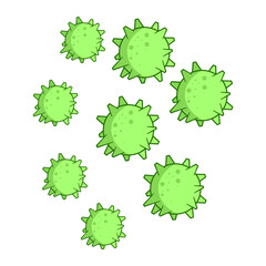 Zoster Virus Illustration