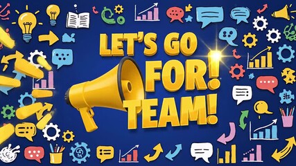 Lets go for team energy and motivation visuals.