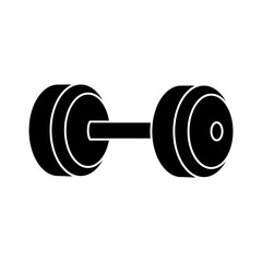 Dumbbell Icon Glyph