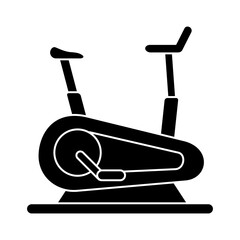 Cycling Gym Icon Glyph