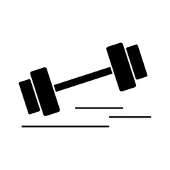 Barbell icon Glyph
