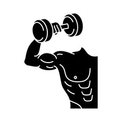 Gym Icon Glyph