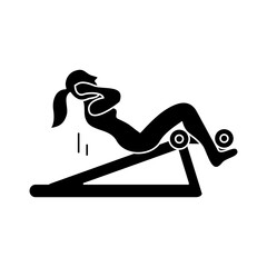 Fitness Icon Glyph