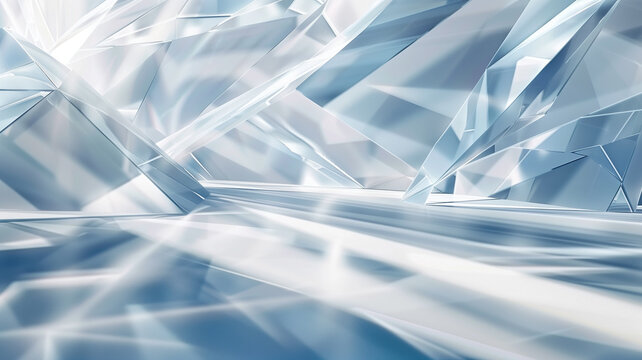 Fondo brillante de cristal y vidrio