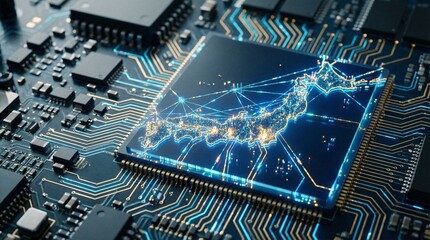 Telecommunication infrastructure advancements in e-government japan digital connectivity technology hub urban environment innovative concepts