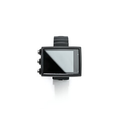 Scuba diving computer isolated on white background