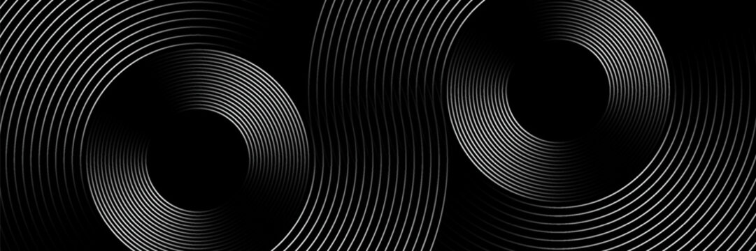 Abstract Particle Technology Background Design. Abstract wave moving point flow particles, high tech background design for brochure, flyer, magazine, business card, banner. Vector